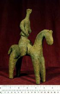 Thumbnail of Djenne Equestrian Figurine (2000.13.0005)