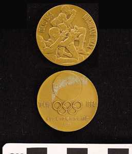 Commemorative Olympic Gold Medal: 1964 Tokyo Olympics, Search the 