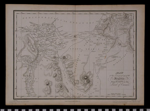 Thumbnail of Map of the Journeyings of the Israelites from Egypt to the Land of Canaan (1995.25.0076)