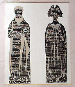 Thumbnail of Brass Rubbing: Sir Peter Arderne and Lady Katherine Bohun (1982.05.0093)