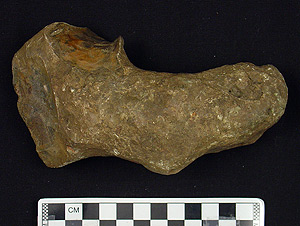 Thumbnail of Stone Tool: Reproduction of a Hand Ax (1915.07.0017)