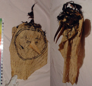 Thumbnail of Peleacon Bark Cloth Mask (2000.01.0976)