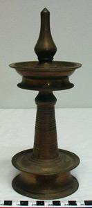 Thumbnail of Kerala Style Oil Lamp (2012.07.0027A)