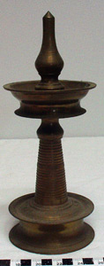 Thumbnail of Kerala Style Oil Lamp (2012.07.0027B)