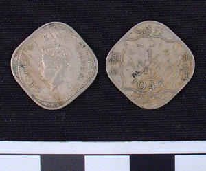 Thumbnail of Coin: British India, 1/2 Anna (1984.16.0160)