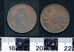 Thumbnail of Coin: 2 Ore (1900.89.0006)