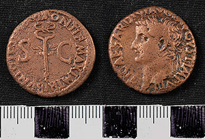 Thumbnail of Coin: As of Tiberius (1919.63.1283)