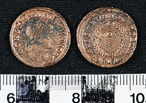 Thumbnail of Coin: Follis of Constantine II (1900.63.1467)