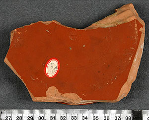 Thumbnail of Arretine Ware Plate Base Sherd (1915.03.0122)