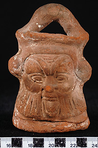 Thumbnail of Jug in the Shape of the God Bes (1922.01.0220)