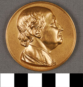 Thumbnail of USSR Academy of Sciences Lomonosov Medal  (1991.04.0122A)