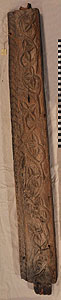 Thumbnail of Priest’s Hut Doorway: Side Panel with Floral Pattern (2012.10.0281I)