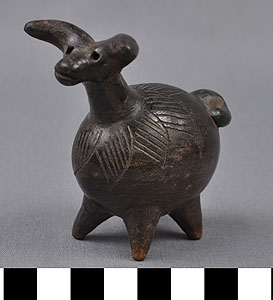 Thumbnail of Blackware Figurine: Goat (2017.06.0008)