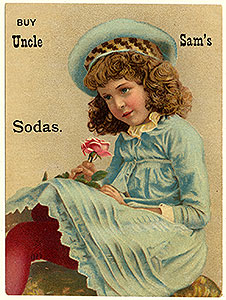 Thumbnail of Business Advertisement Card: "Buy Uncle Sam
