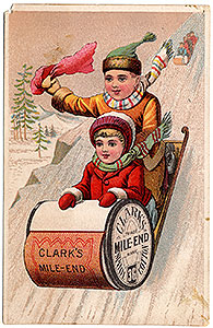 Thumbnail of Business Advertisment Card: Clark