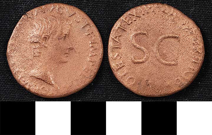 Thumbnail of Coin: As of Tiberius (1919.63.1286)