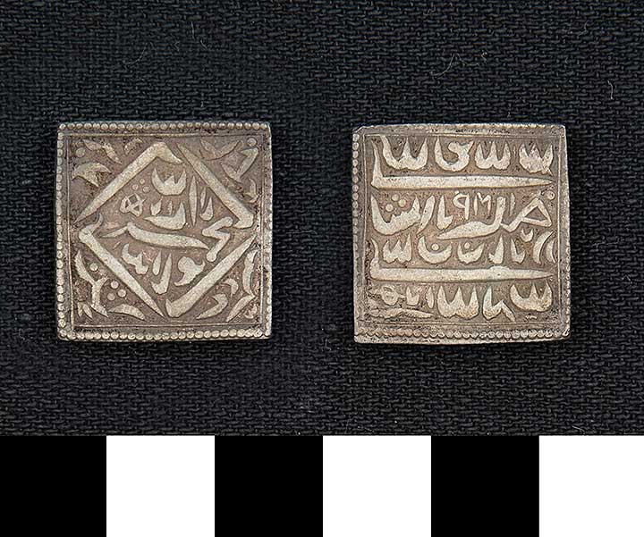 Thumbnail of Coin: Mughal Empire, 1 Rupee, Counterfeit  (1900.96.0018)
