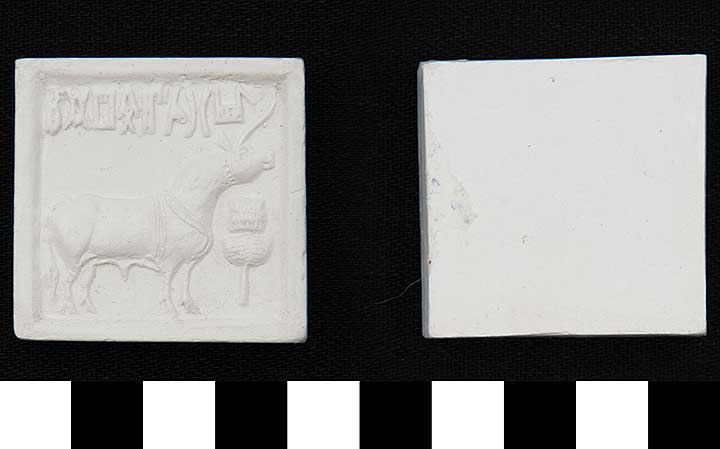 Thumbnail of Plaster Impression of Harappan Indus Valley Seal (1900.99.0002)