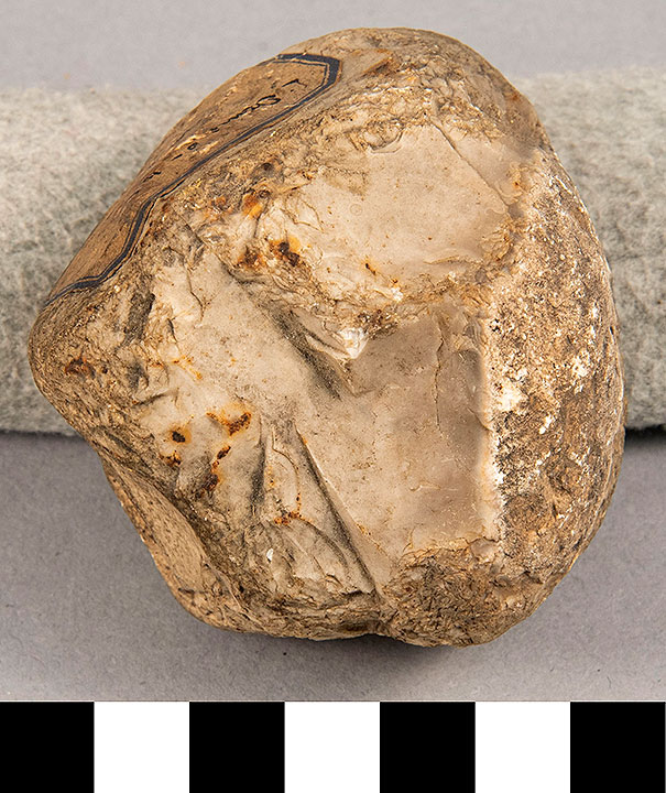 Thumbnail of Stone Tool: Hammerstone (1924.02.0879)