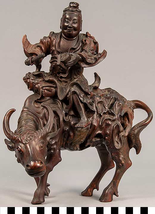 Thumbnail of Figurine: Roshi, Laozi on Water Buffalo (2020.06.0246A)