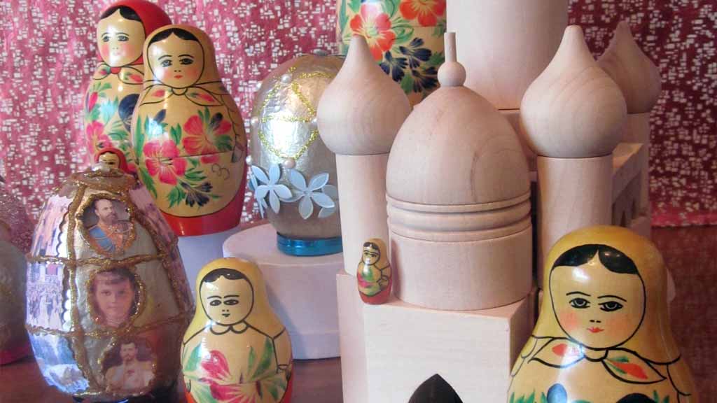 Picture of faberge egg figures