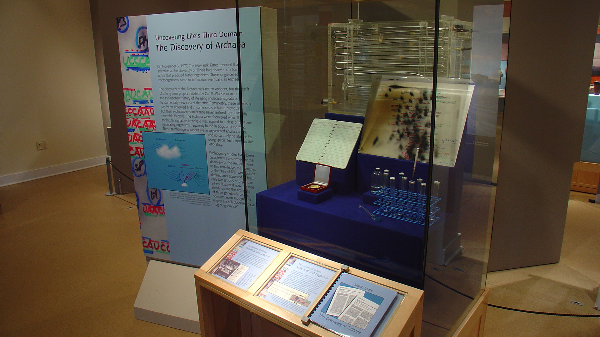 Uncovering Life's Third Domain: The Discovery of Archaea, Exhibits,  Spurlock Museum, U of I